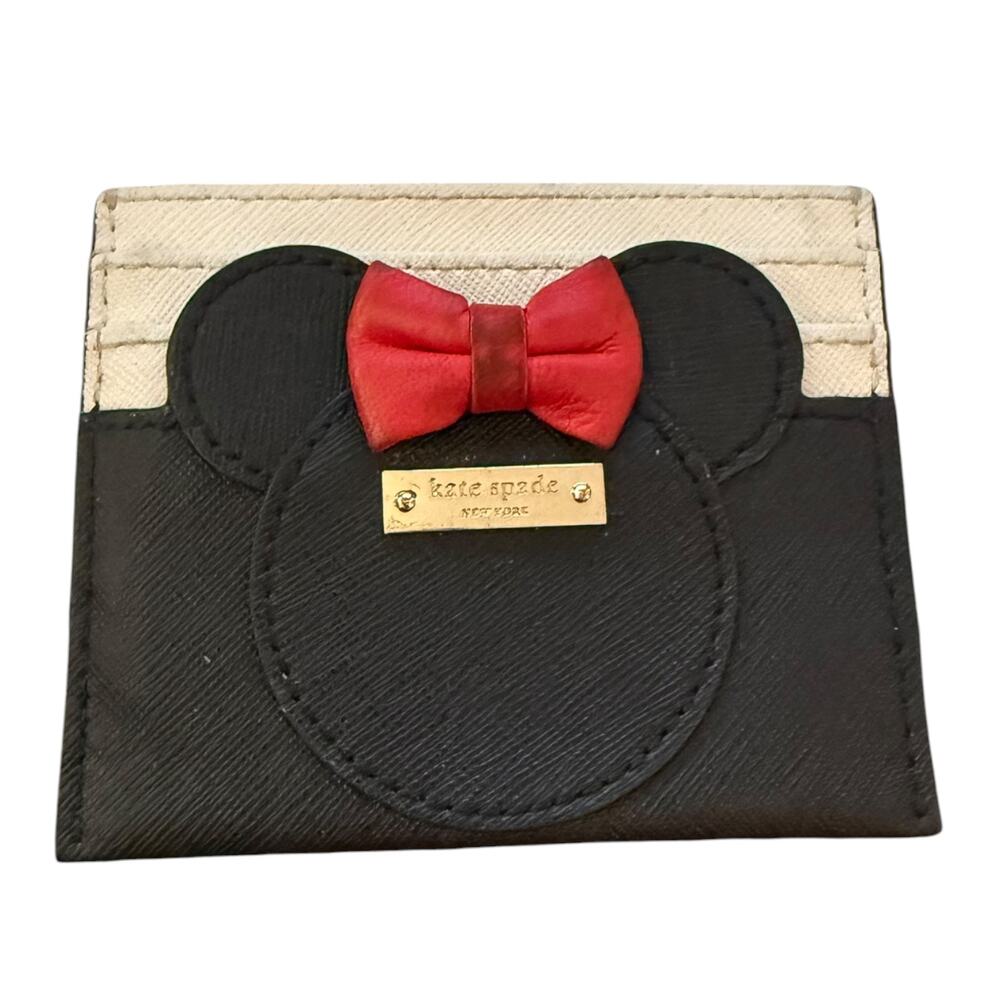 Kate Spade X Disney Minnie Mouse Credit Card Slim Wallet